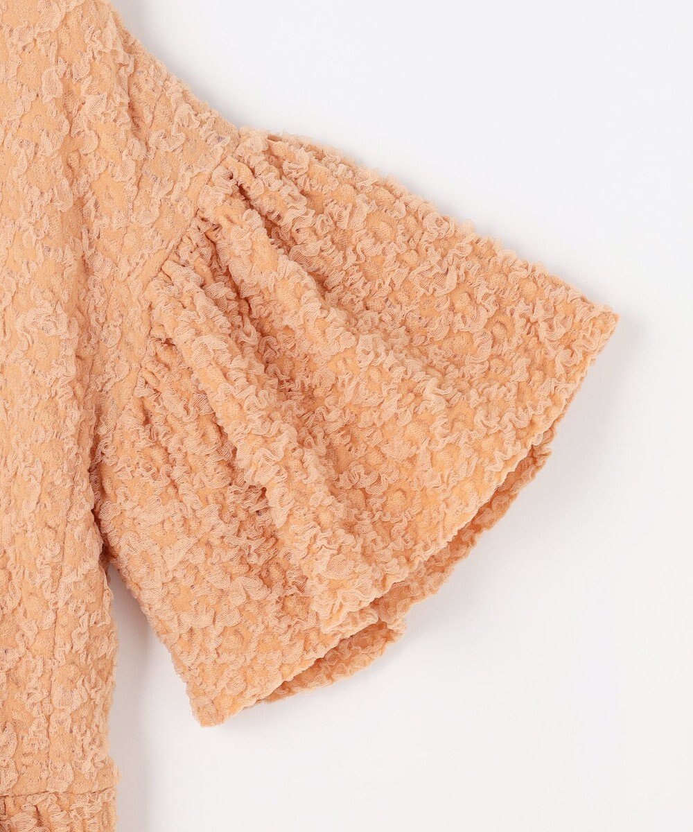 自由区 【カトリエムブーケ】Une forme bosselee ギャザーディテールフェミニンプルオーバー 