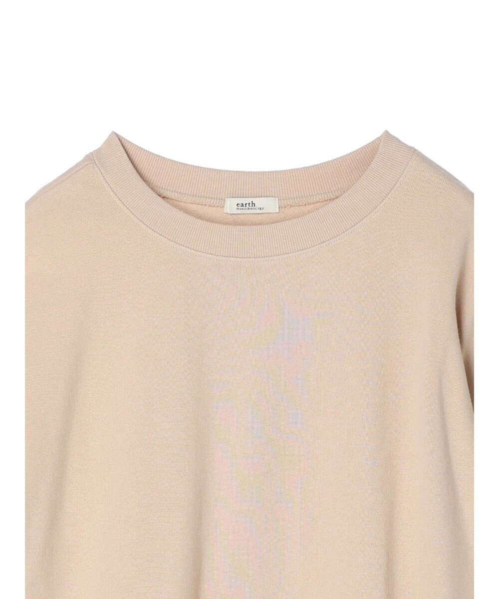 earth music&ecology 袖スリットスウェット 