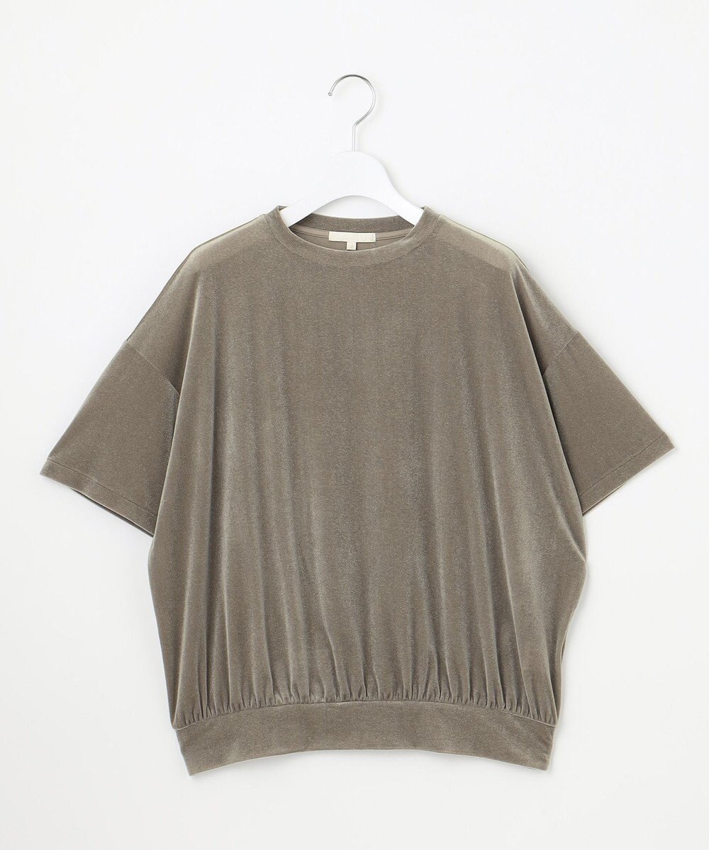 自由区 L 【SHIHOさん着用】シアーベロア カットソー 