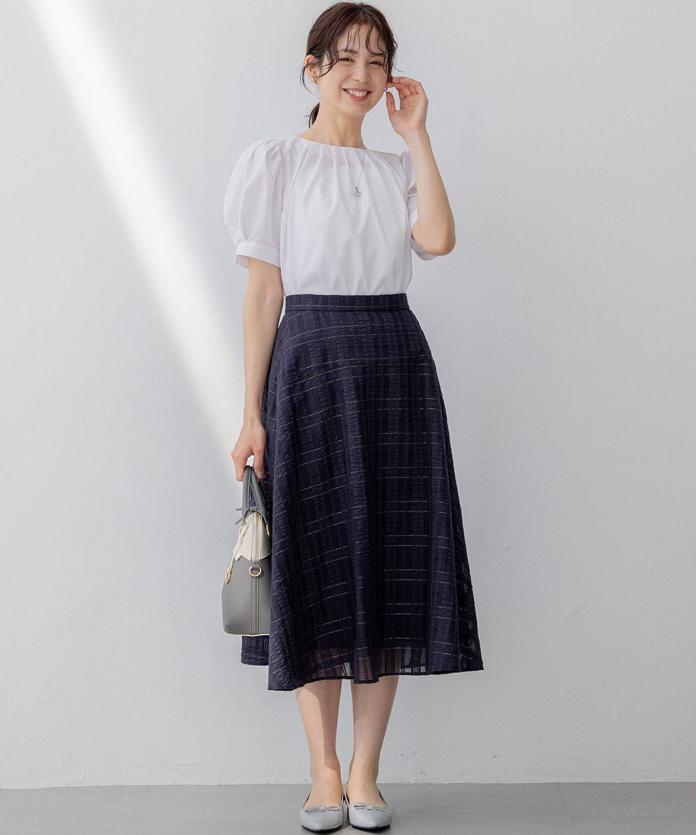 組曲 L ソフトローンパフスリーブ ブラウス 