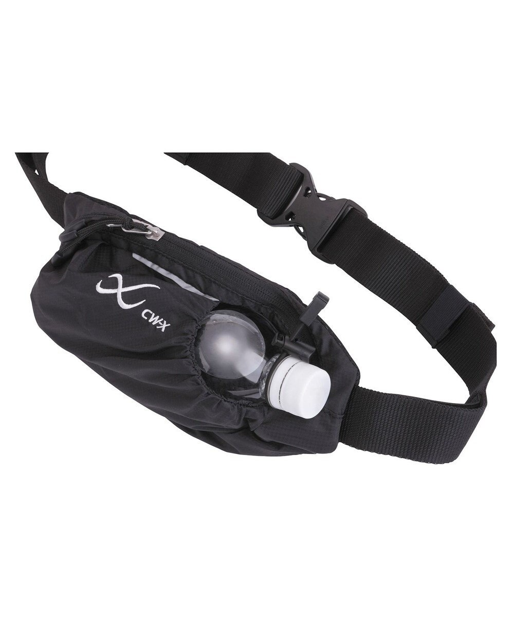 CW-X 【UNISEX】 CW-X ウエストポーチ ボトルイン可能 コンプレッションコード付き ユニセックス HYR010 /ワコール 