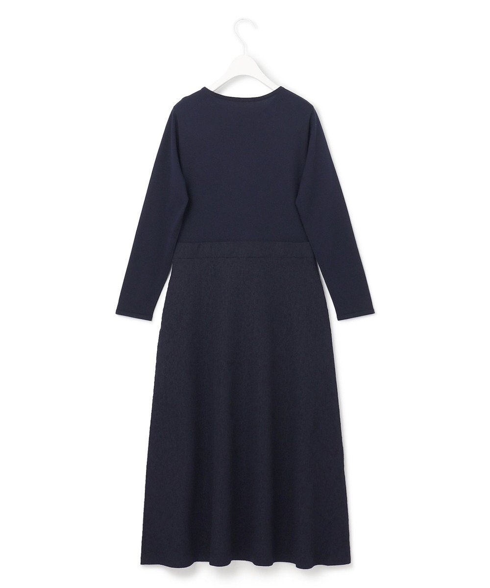 ICB 【洗える】 ニットコンビジャガード ワンピース 