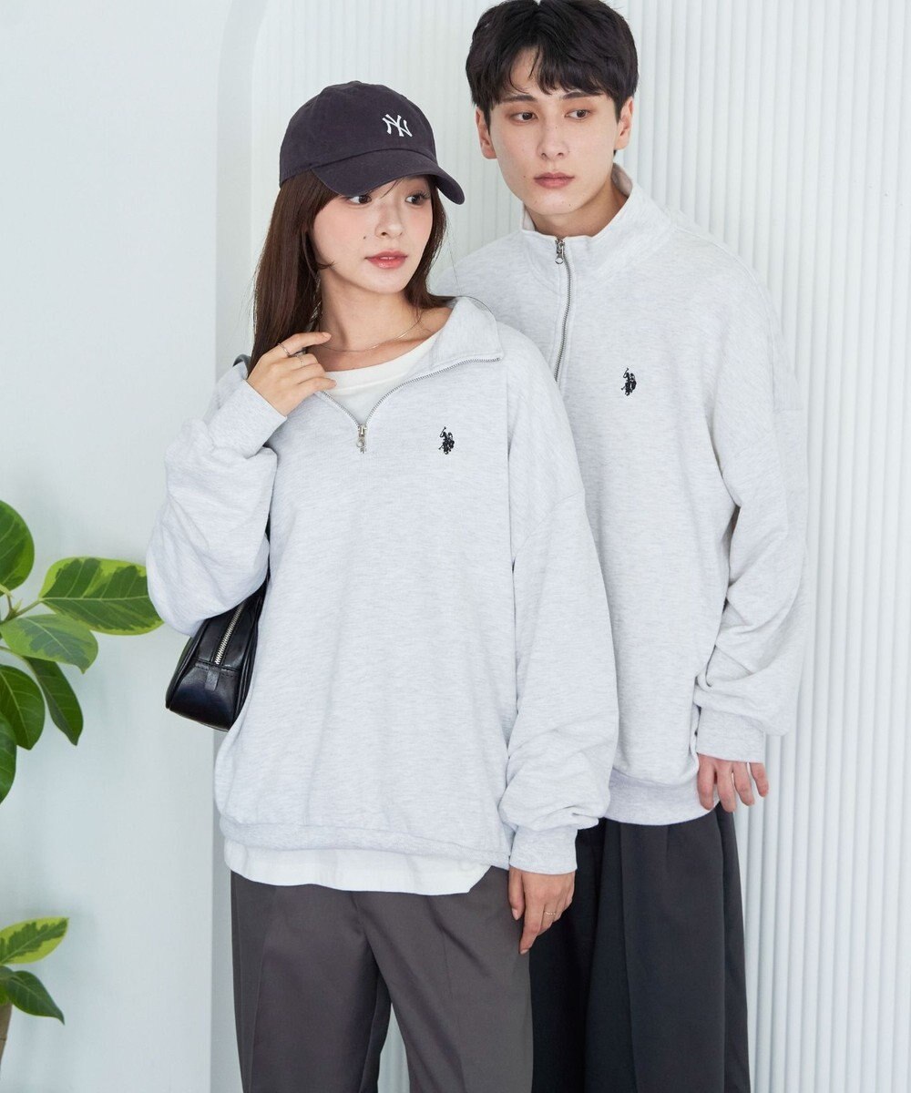 WEGO 【ユニセックス着用ITEM】別注　U.S POLO ASSN.　ハーフZIPPO 