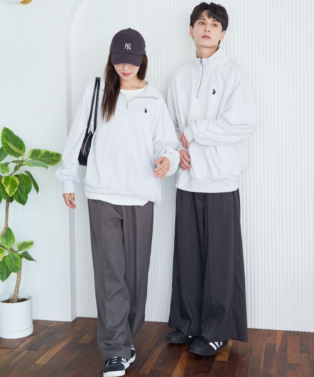 WEGO 【ユニセックス着用ITEM】別注　U.S POLO ASSN.　ハーフZIPPO 