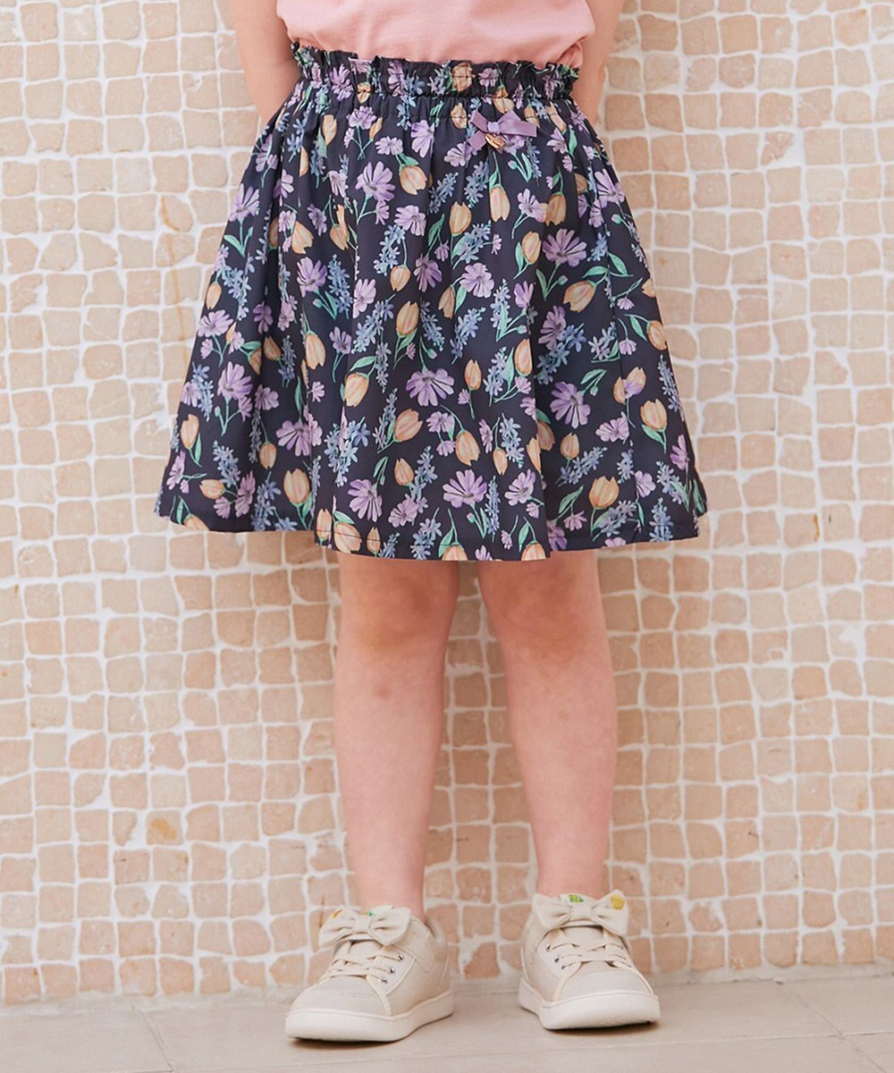 ANY KIDS 花柄 スカパン 