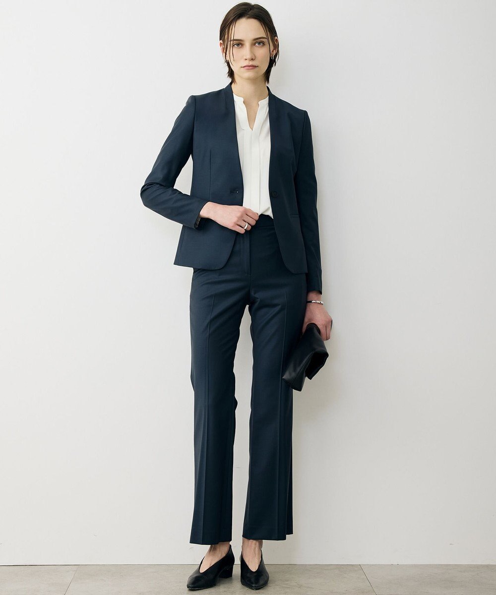 ICB L 【新色追加・セットアップ対応】Bahariye ノーカラージャケット 