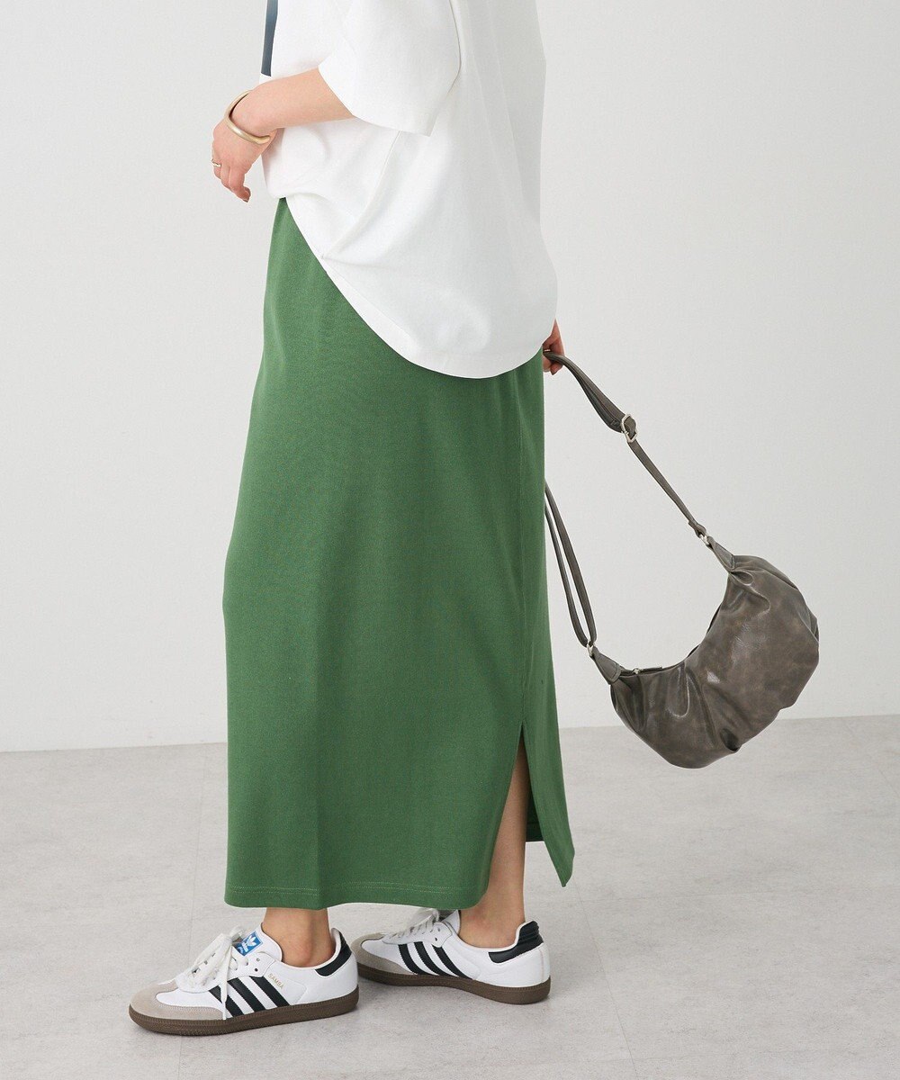 CRAFT STANDARD BOUTIQUE リブロングスカート 