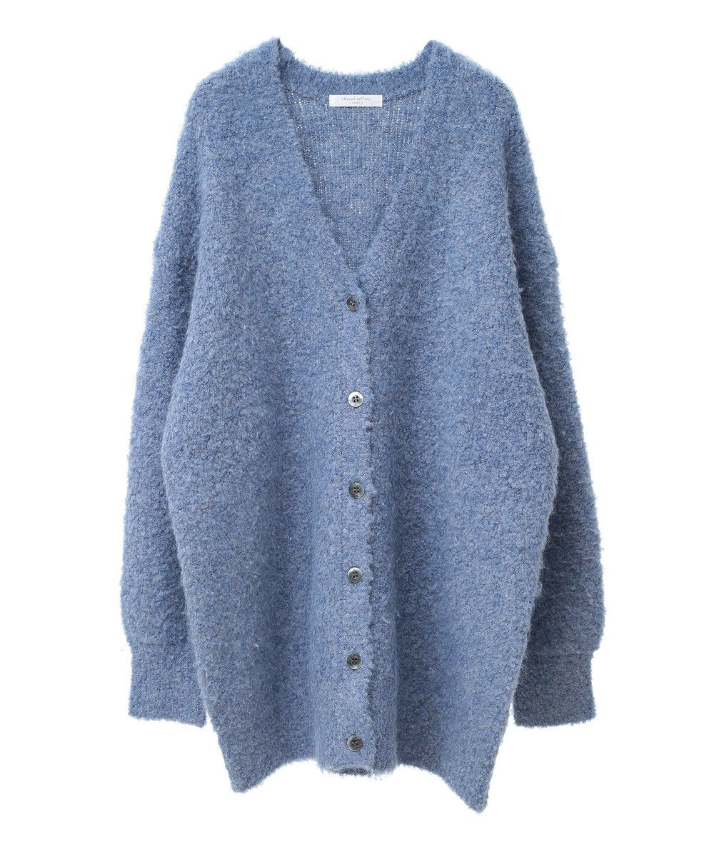 Green Parks ブークレーＶネックミディ丈カーディガン 