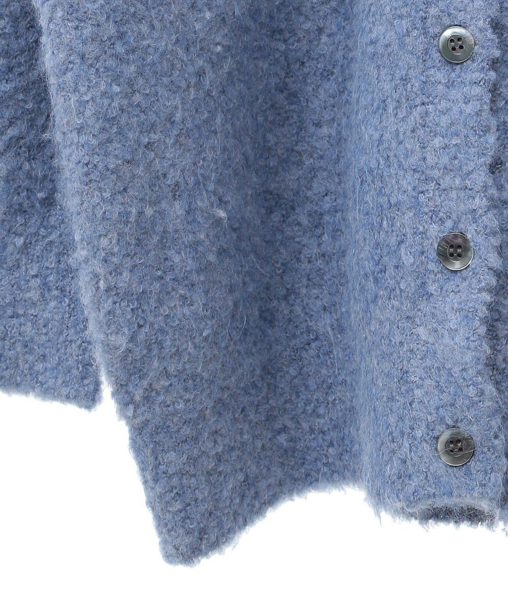 Green Parks ブークレーＶネックミディ丈カーディガン 