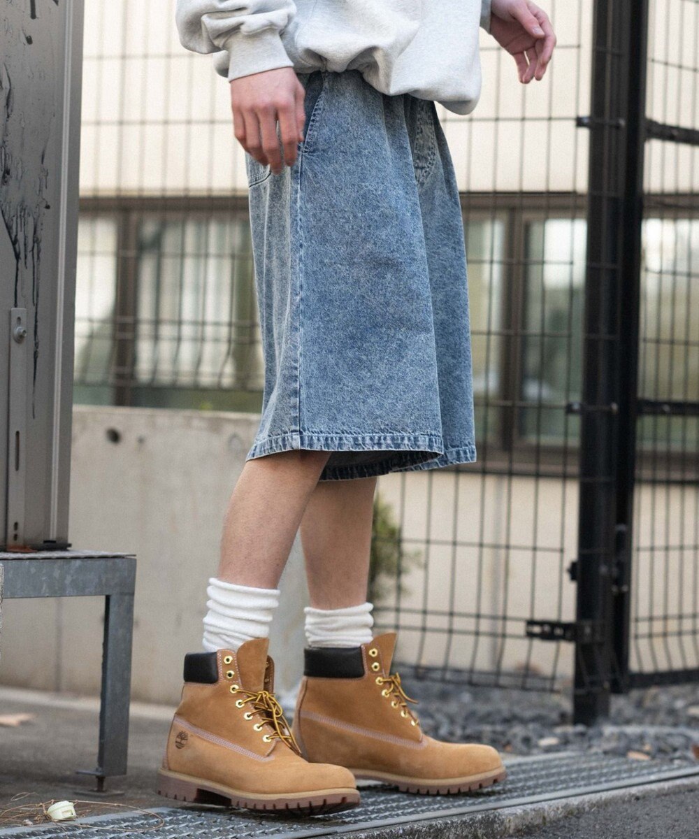 WEGO 【ウエストゴム/SMLサイズ展開】イージーコットンハーフパンツ 