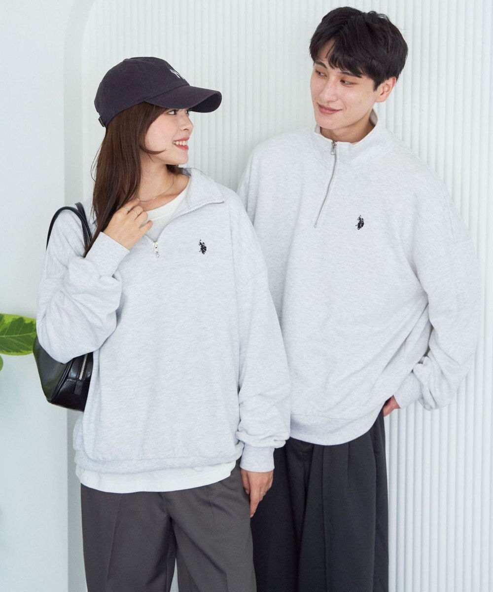 WEGO 【ユニセックス着用ITEM】別注　U.S POLO ASSN.　ハーフZIPPO 