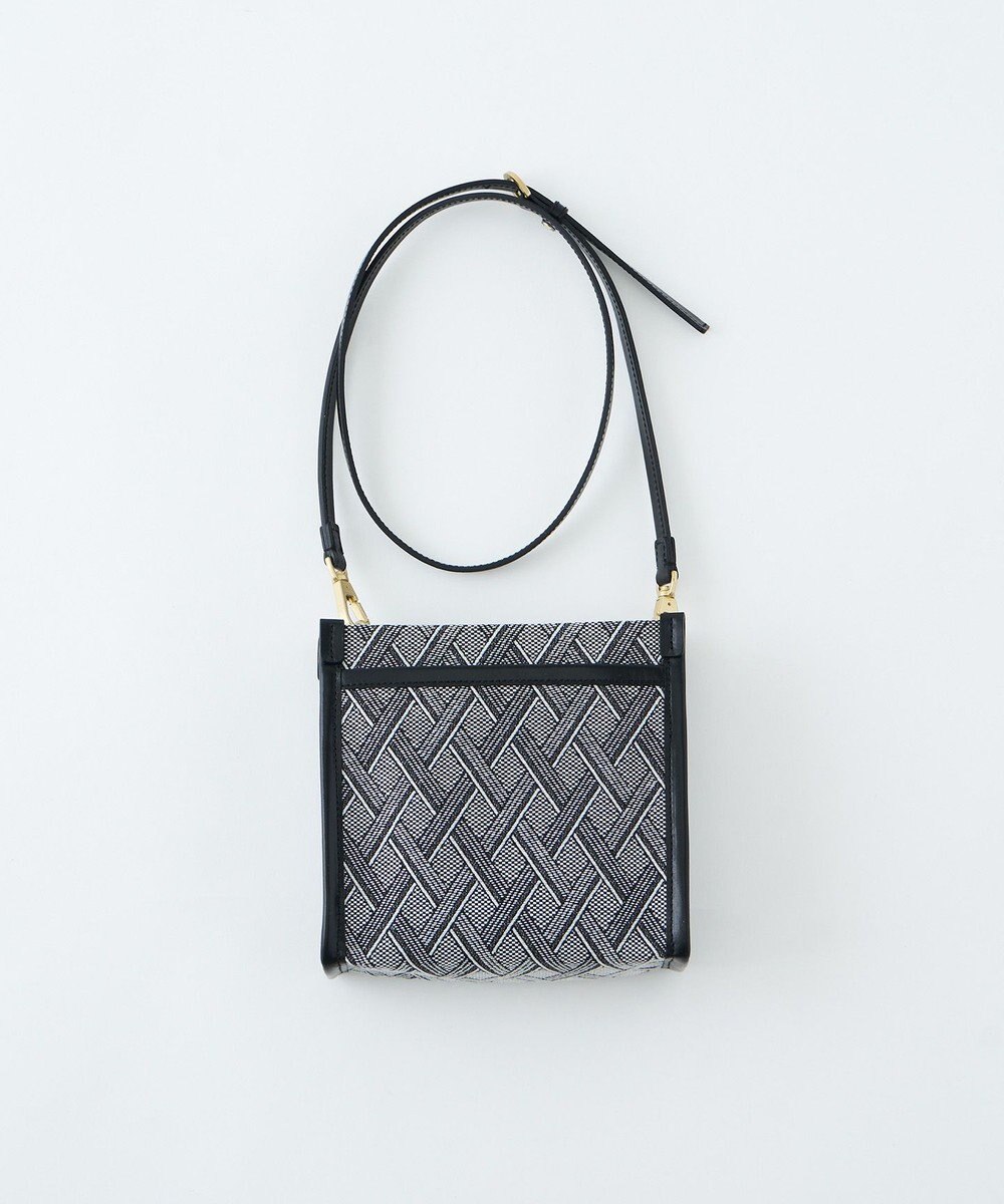 MIYABIYA LAQUOH クロス柄ジャガードショルダーバッグ 