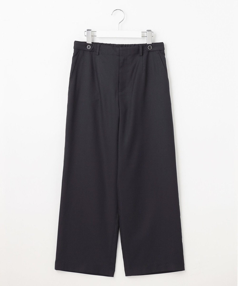 J.PRESS LADIES 【セットアップ対応・洗える・UVケア・速乾】 OXIJEWELストレッチ セミワイド パンツ 