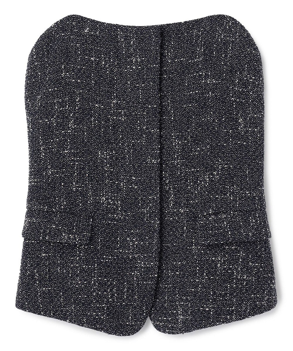 BEIGE， TRIPHANE / バックニットツイードビスチェ 