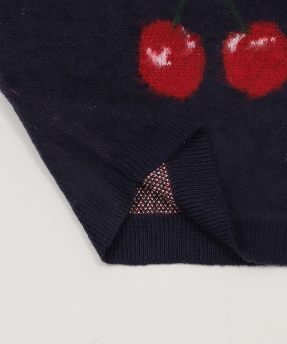 WEGO シャギーグラフィックニットBIGプルオーバー 