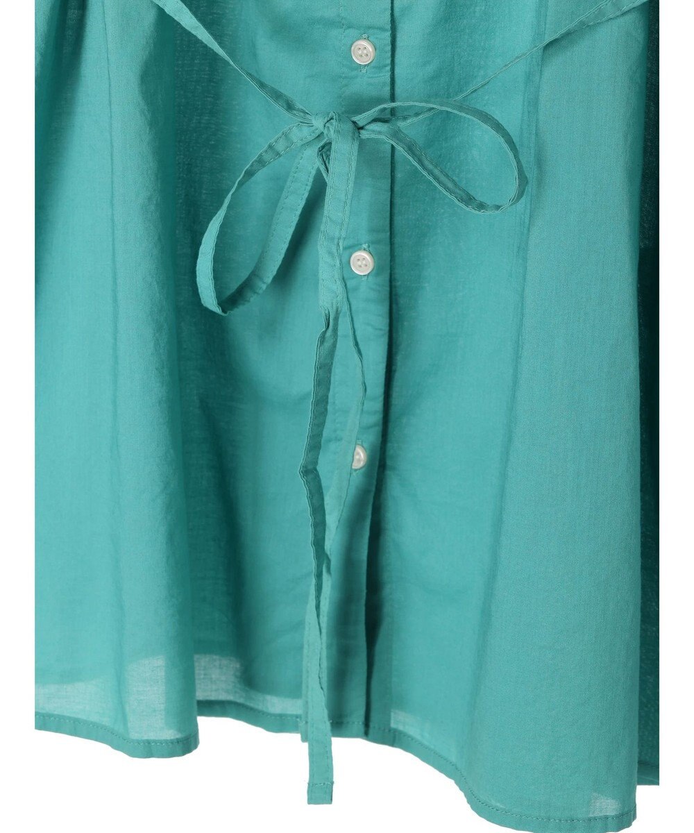 Green Parks スキッパーボリュームブラウスチュニック 