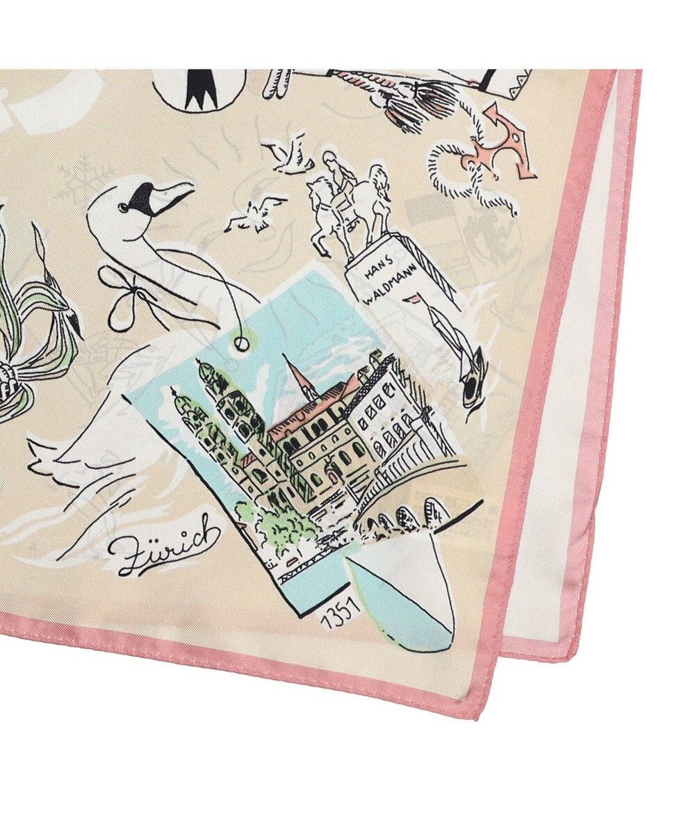 UNBILLION カシュネ cache nez / 横浜アーカイブツイルスカーフ「スイス」 