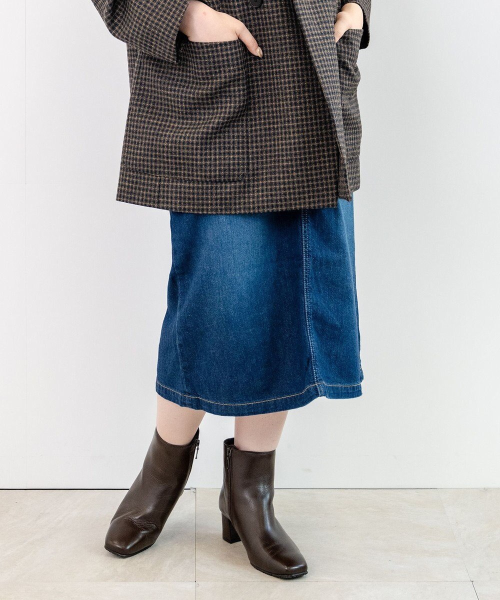 caqu FS 3/4丈 デニムスカートⅡ 