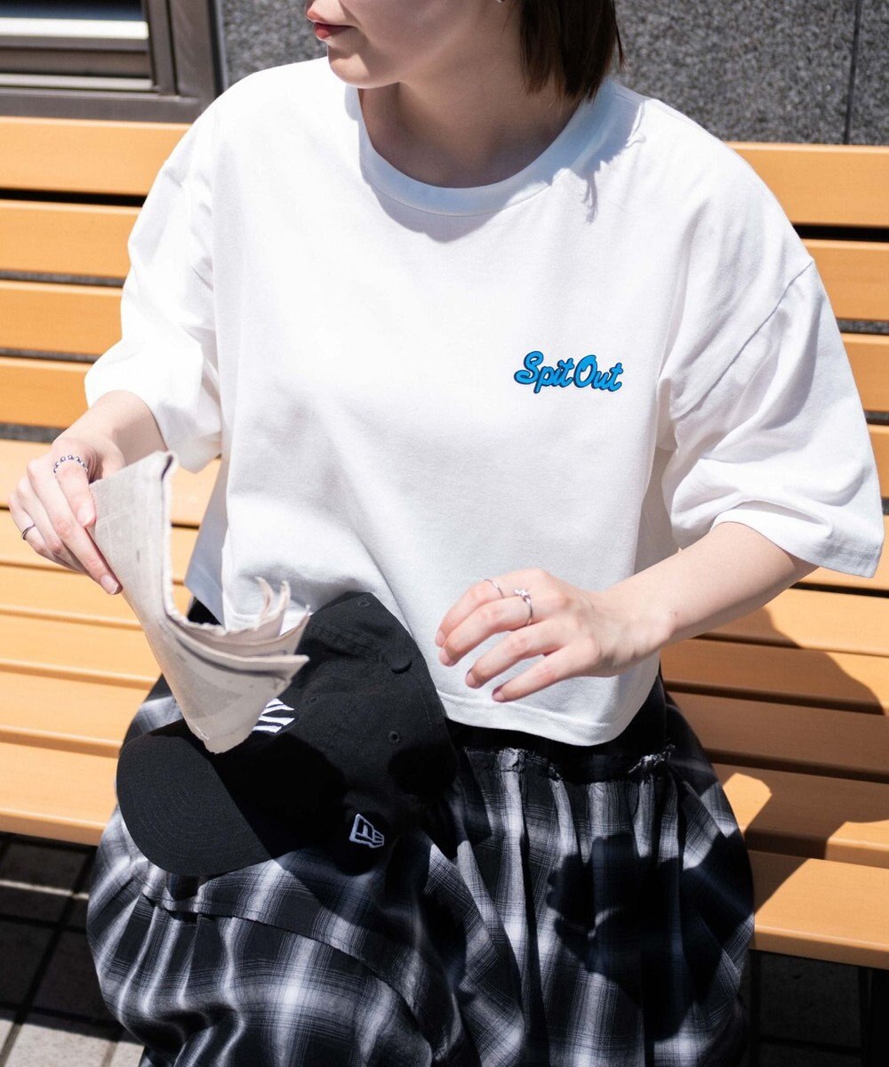 WEGO イラストモチーフグラフィックショートT 