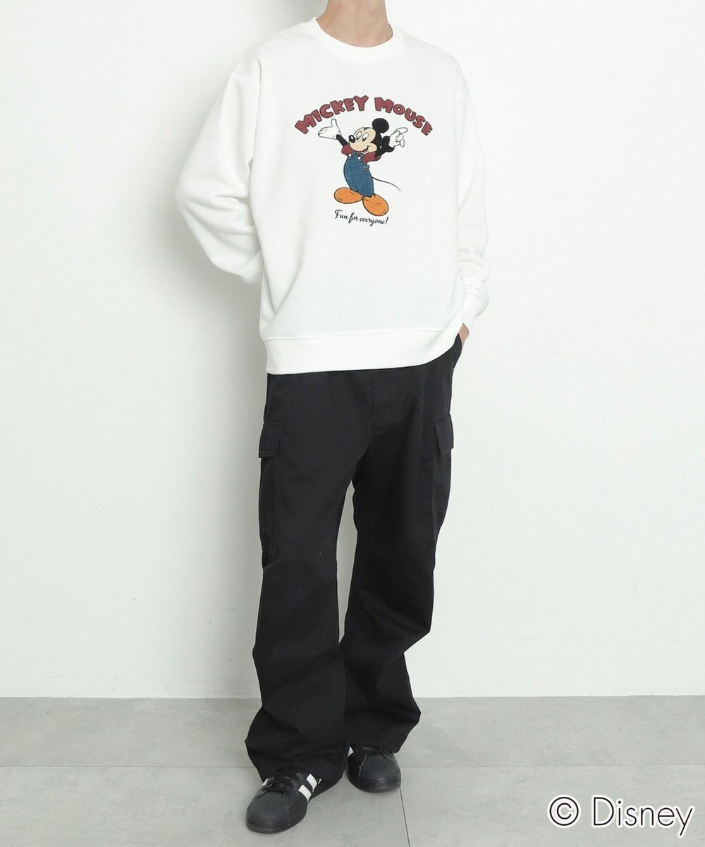 WEGO MICKEYサガラ刺繍スウェット 