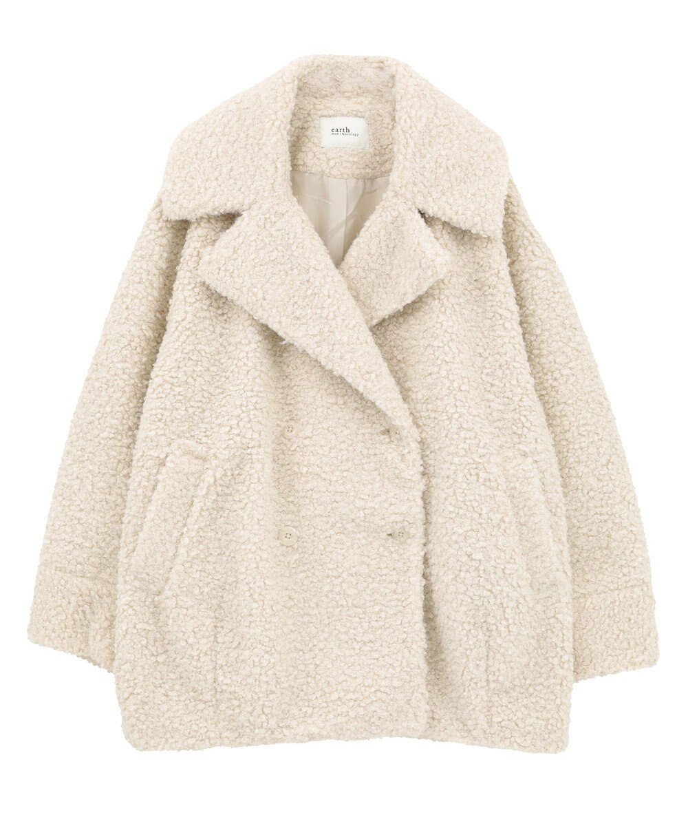 earth music&ecology ループファーコート 