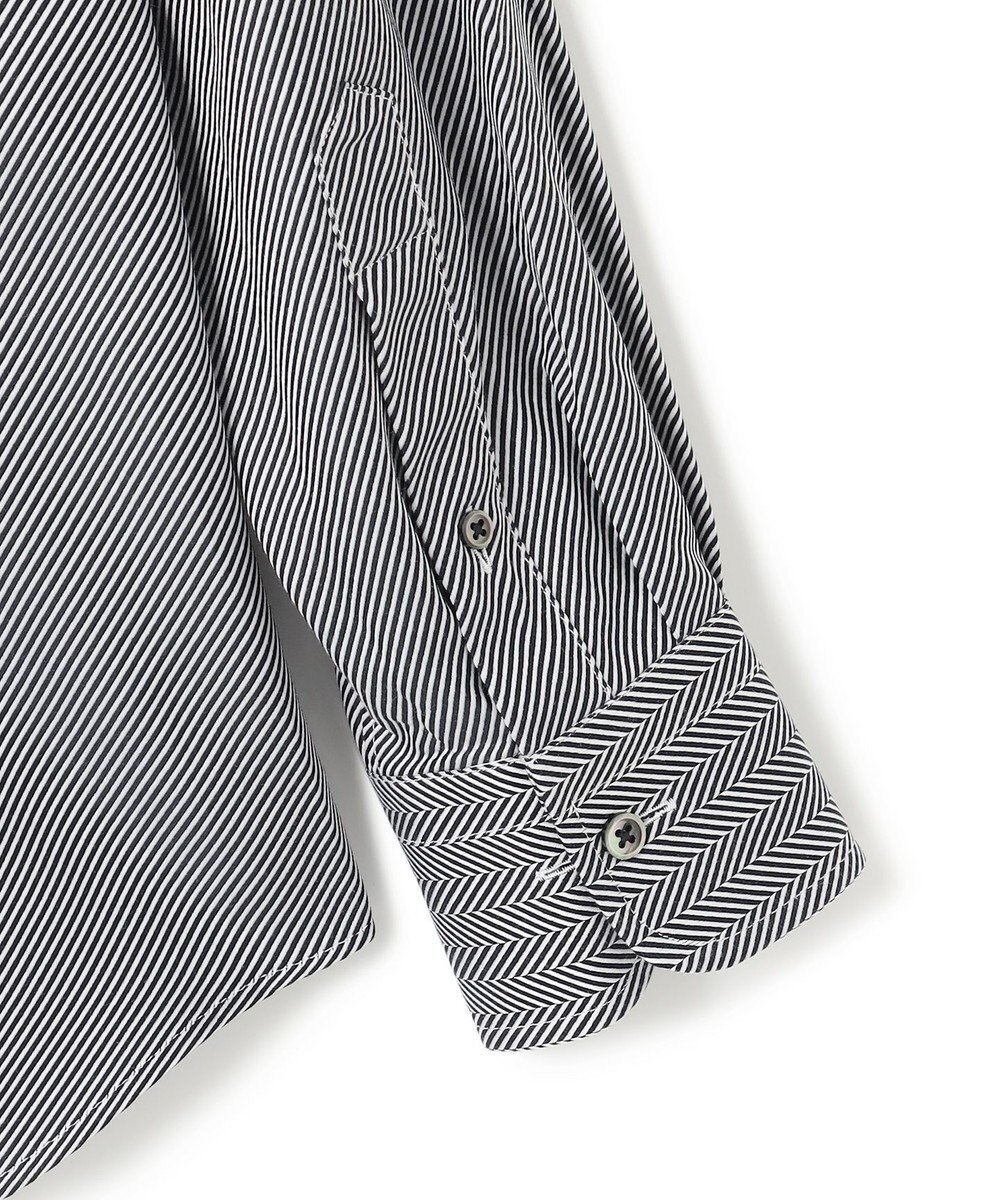 JOSEPH HOMME ツイルへリンボンクレイジー　イタリアンカラードレスシャツ 