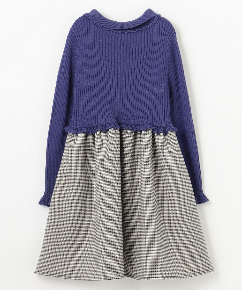 組曲 KIDS 【110-140㎝】千鳥ドッキング ワンピース 