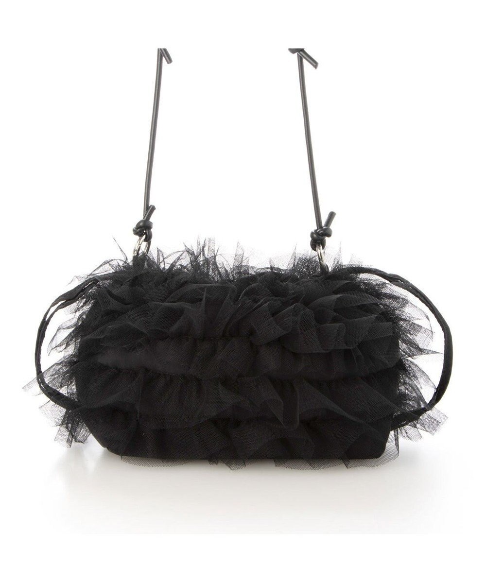 UNBILLION カシュカシュ cachecache / チュールフリルショルダーバッグ 