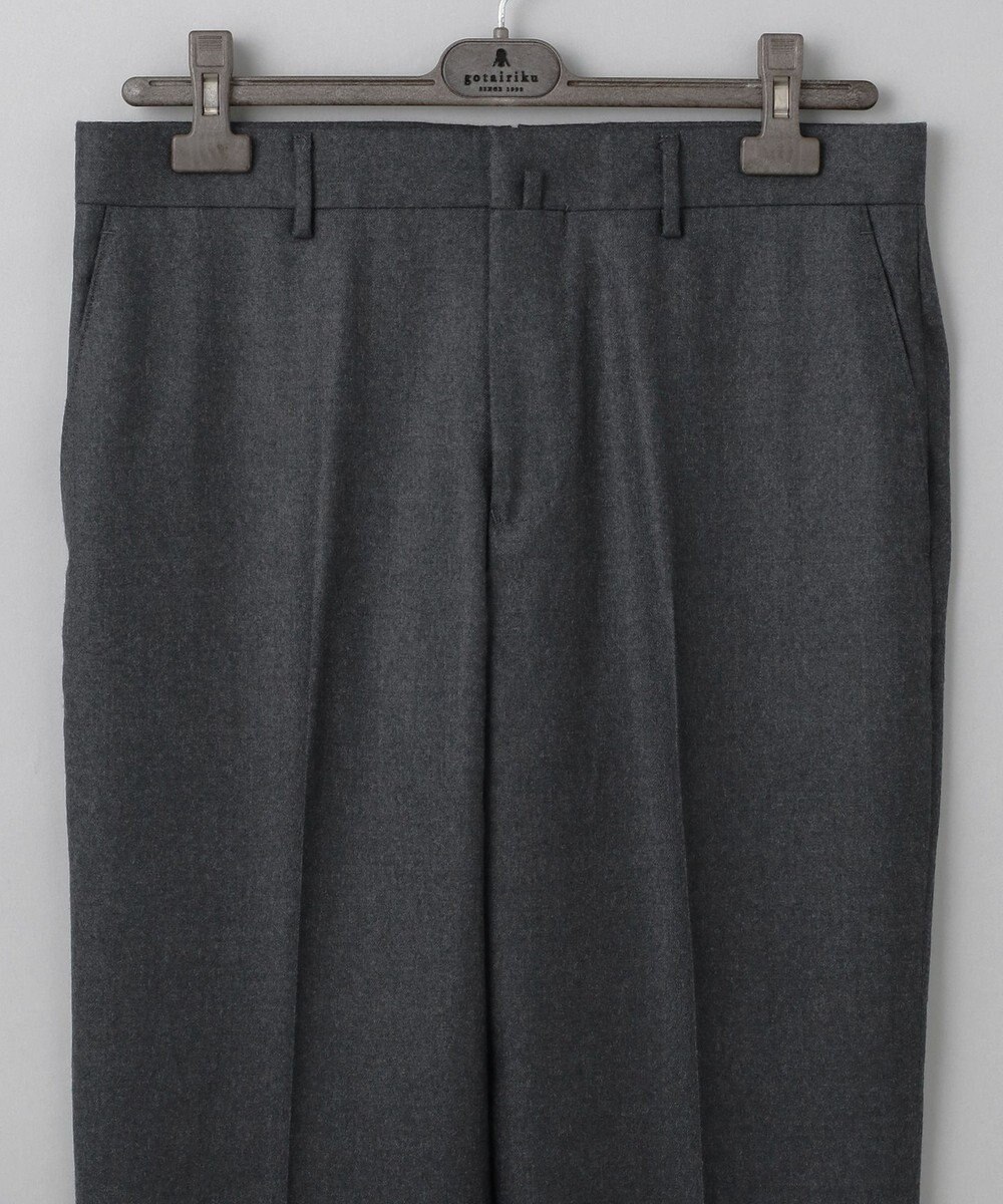 GOTAIRIKU 【保温性/ストレッチ/シワになりにくい】サキソニーストレッチパンツ（ノータック） 