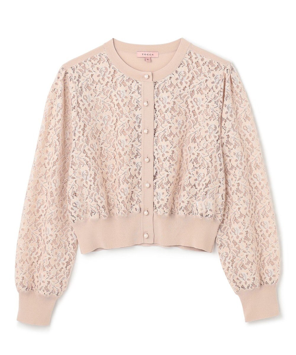 TOCCA 【洗える！】GENIUS OF LACE カーディガン 