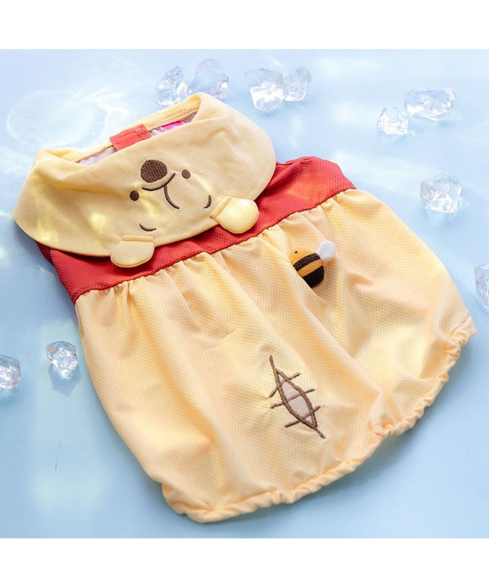 PET PARADISE ディズニー くまのプーさん お顔 ポケットクール タンクトップ 小型犬 