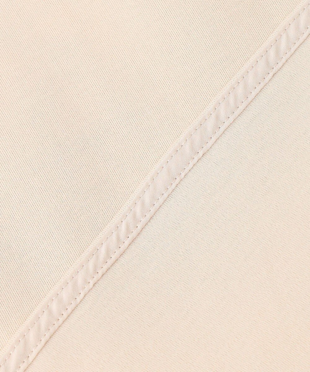 UNFILO BEAUTY FORM ロゴ刺繍フレンチスリーブTシャツ 