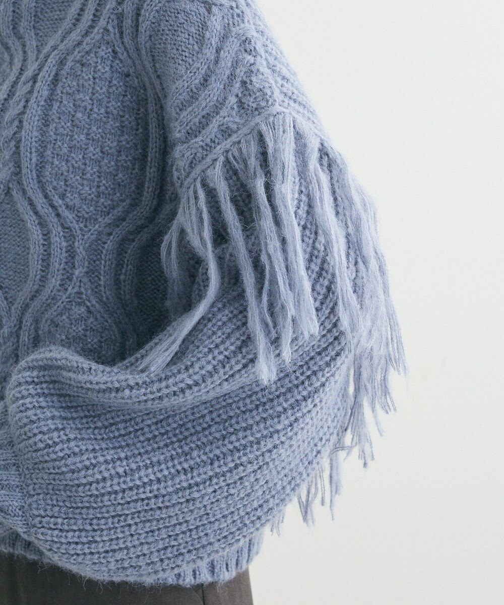 Green Parks ・ｓｗｉｎｇ　ｂｙ　フリンジタートルニット 