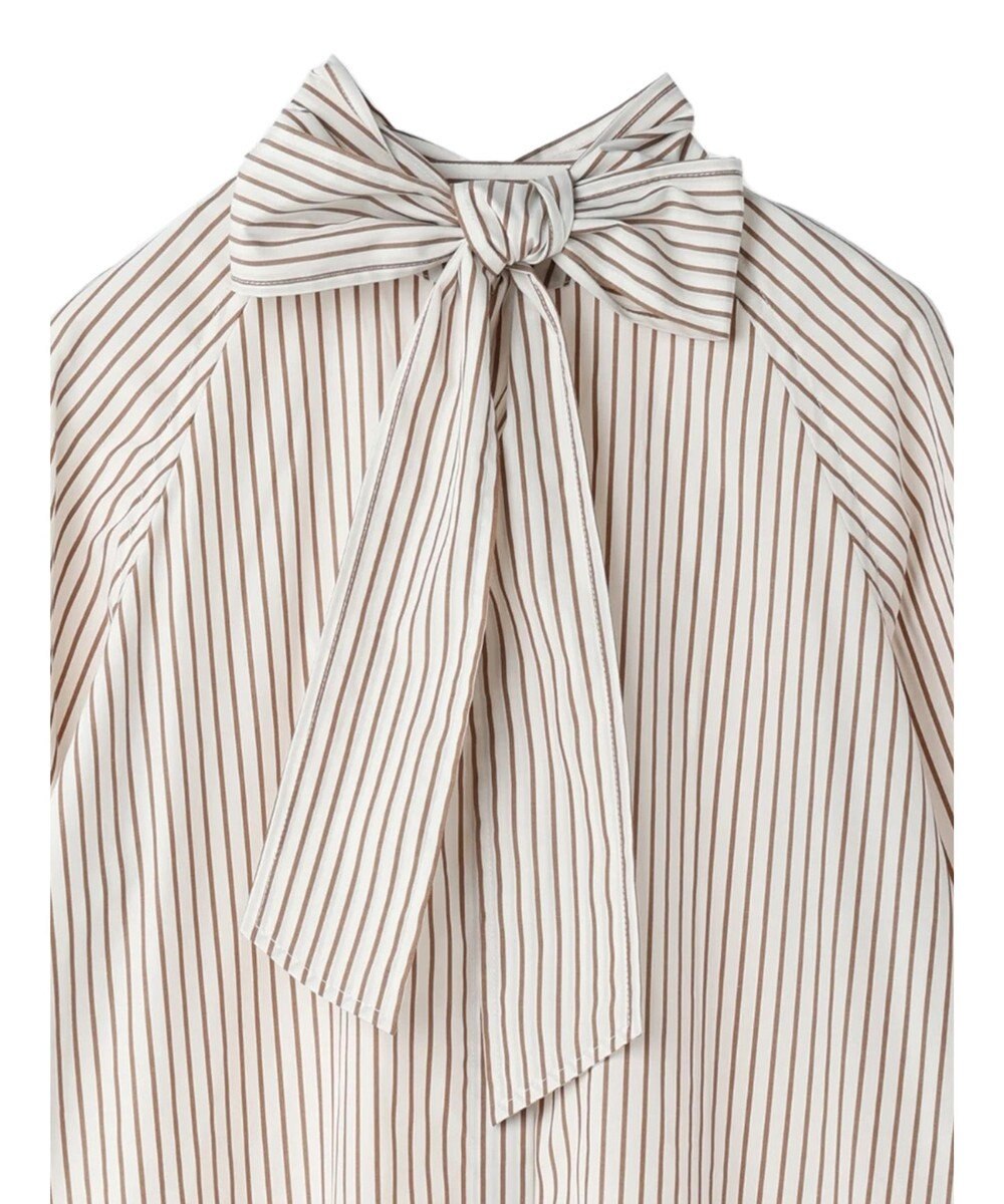 earth music&ecology ボウタイシャツワンピース 