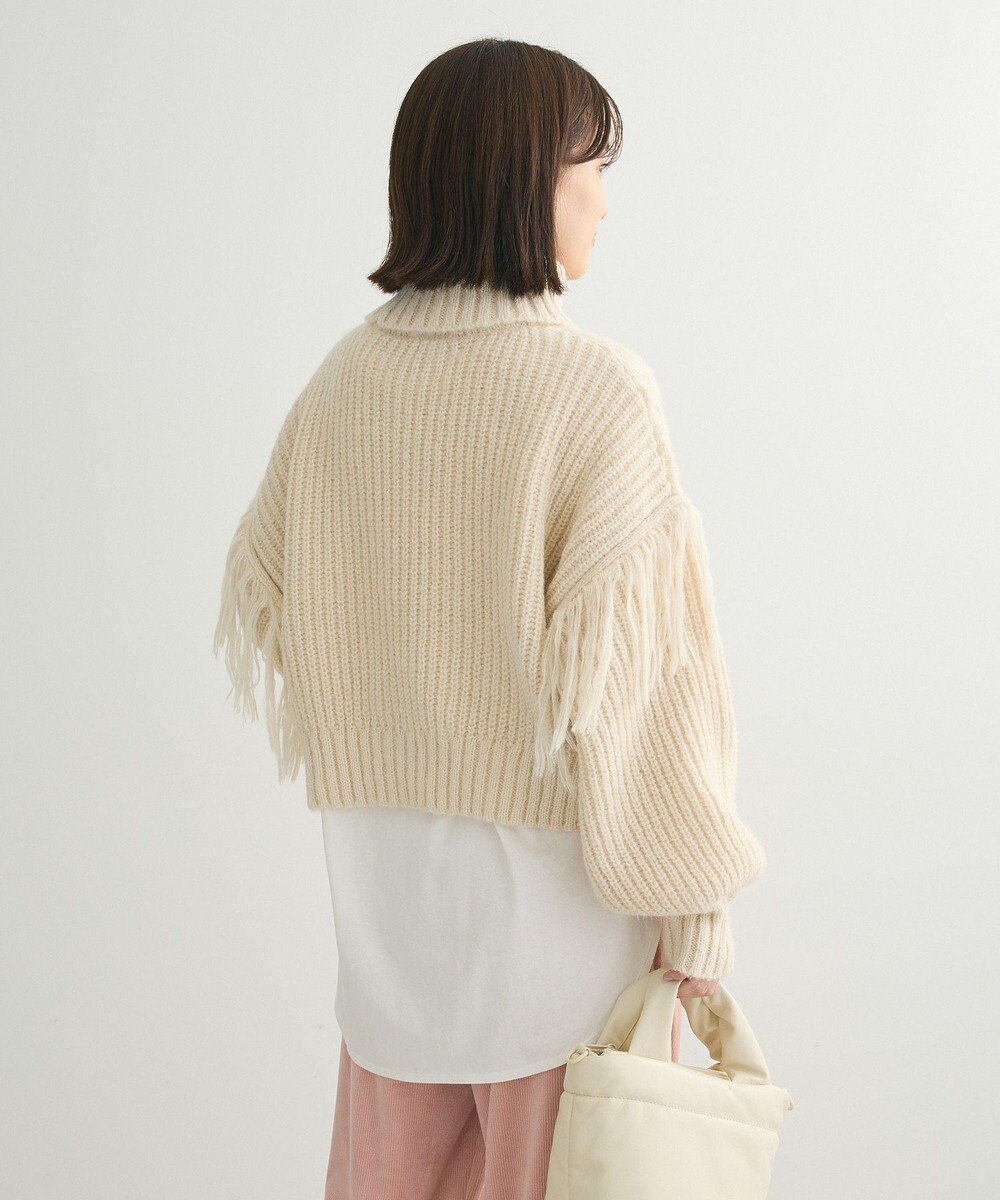 Green Parks ・ｓｗｉｎｇ　ｂｙ　フリンジタートルニット 