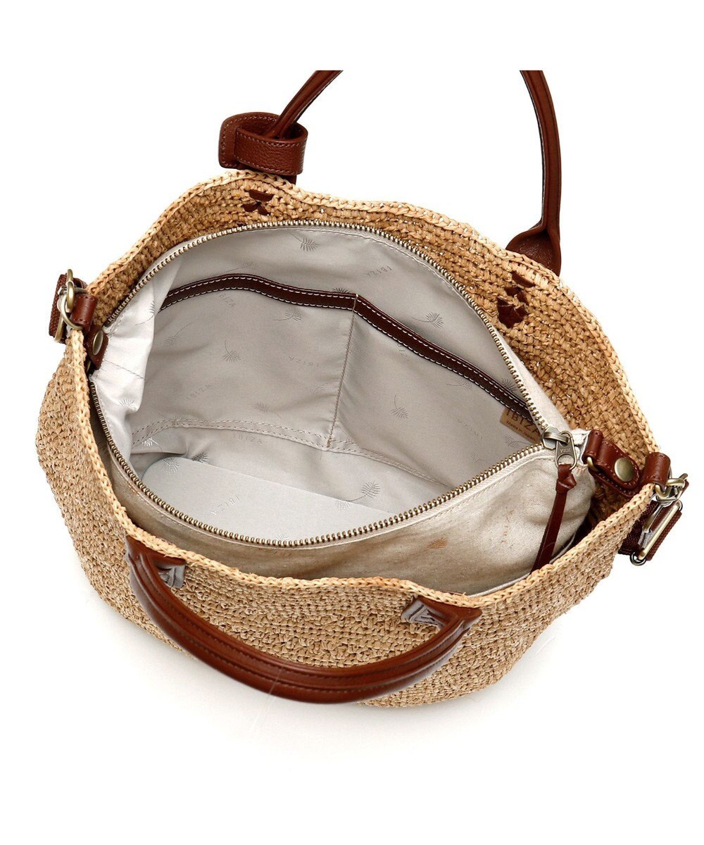 IBIZA ラフィア　2WAYバッグ 