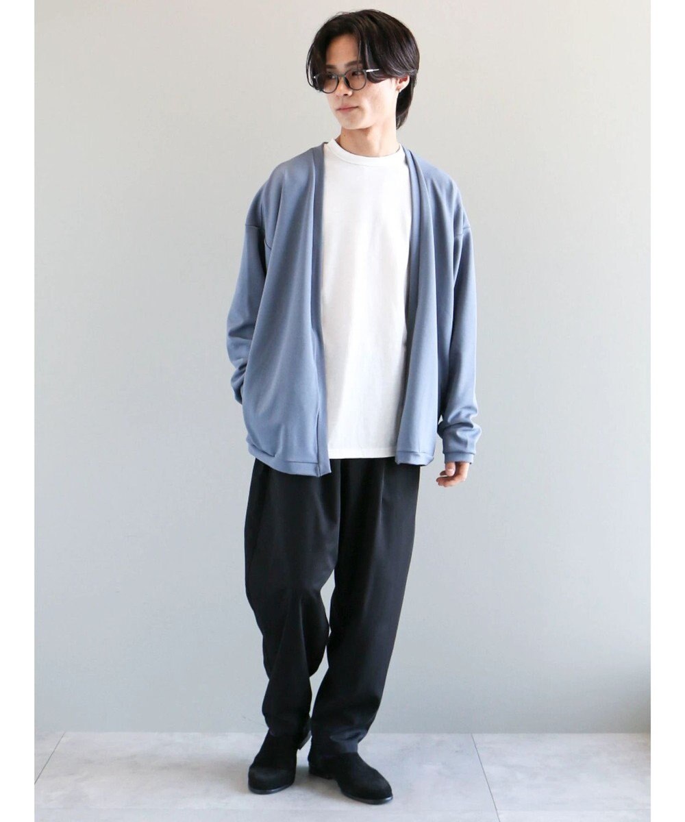 CRAFT STANDARD BOUTIQUE 梨地カットカーディガン＋ＬＳ　ＴＥＥーＳＥＴ 