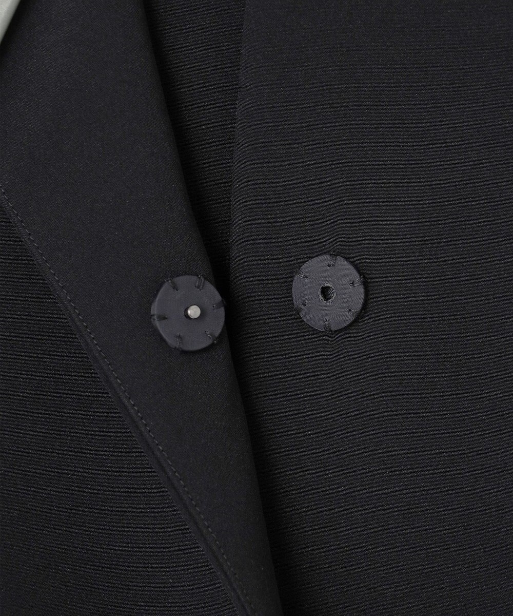 ICB 【洗える・ブラックフォーマル】 TaPeダブルクロス ケープコート 