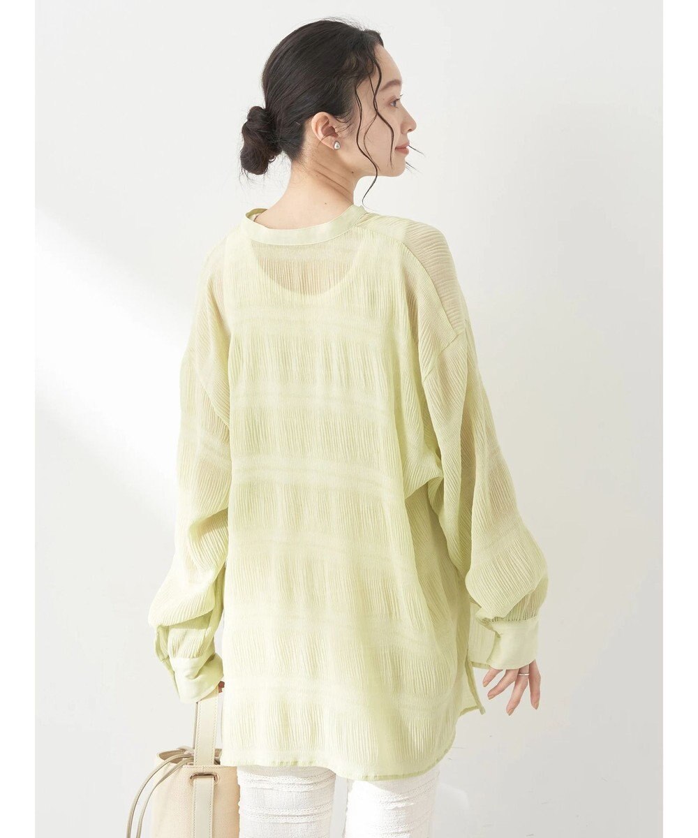 earth music&ecology クシュクシュシアーシャツ 