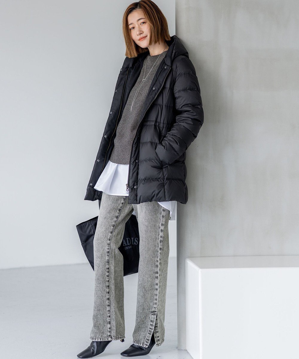 23区 S 【SLOW/一部店舗限定】スリット ストレート デニム 