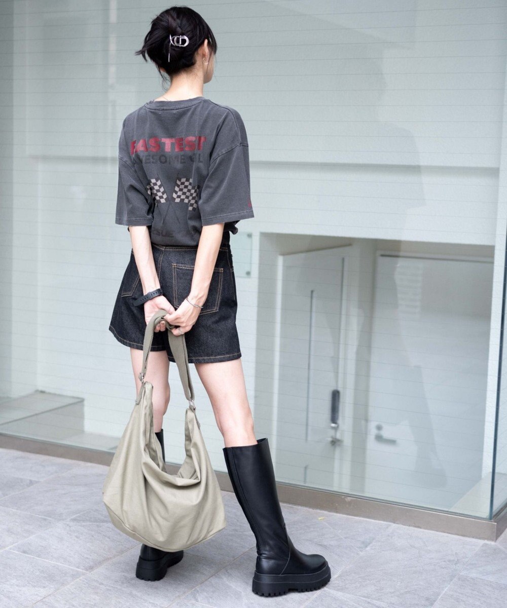 WEGO ピグメントBIGTシャツ 