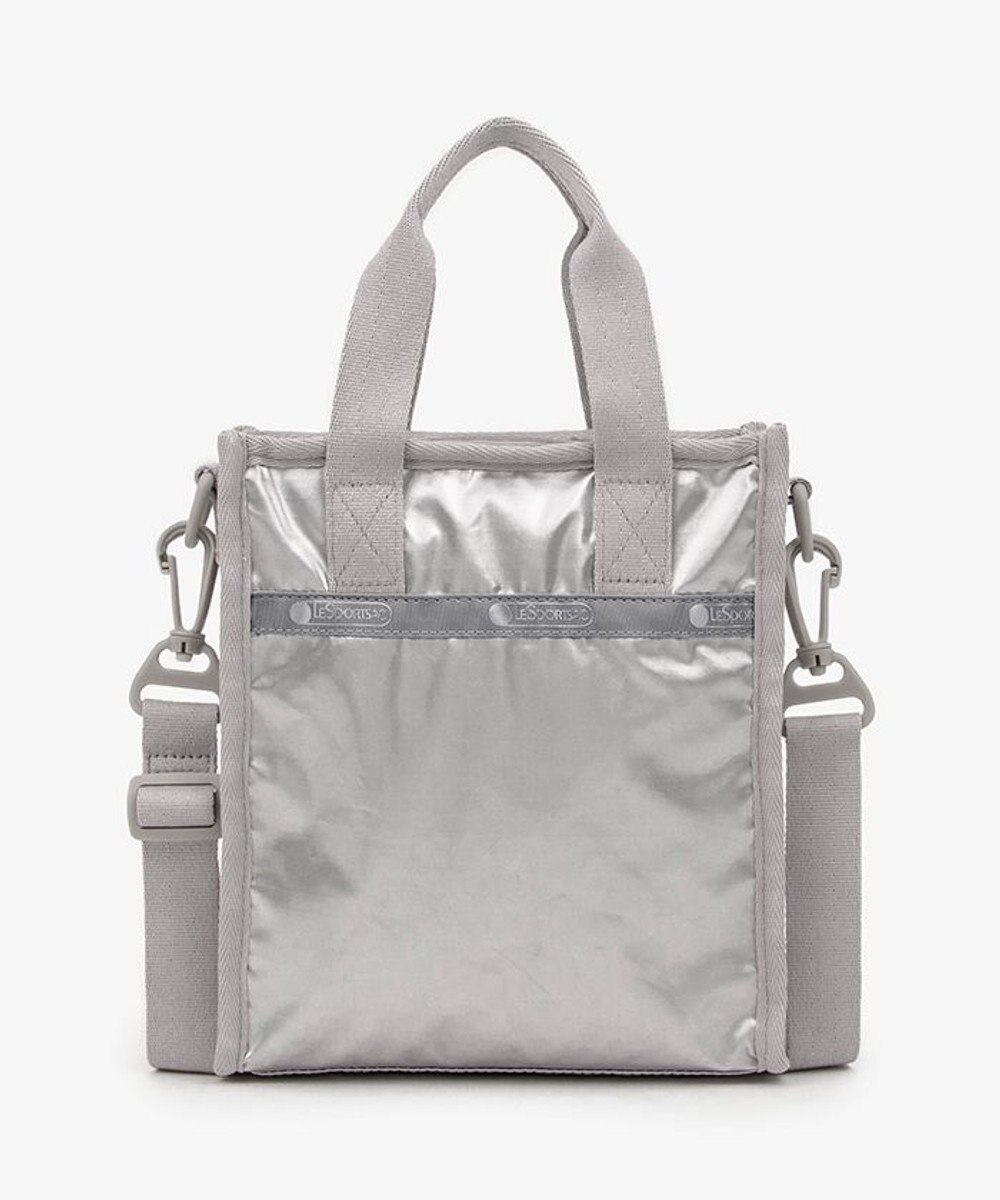 LeSportsac MINI N/S TOTE/フロストシルバーシャイン 