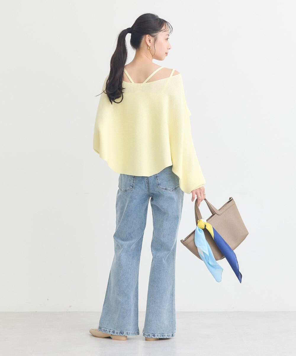 earth music&ecology 【2WAY】SET2点クロスニット＋キャミソール 