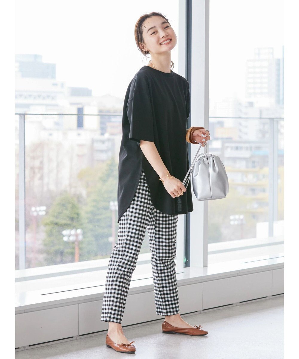 AMERICAN HOLIC 抗菌防臭　Ｄａｉｌｙ！　裾ラウンドカットチュニック 