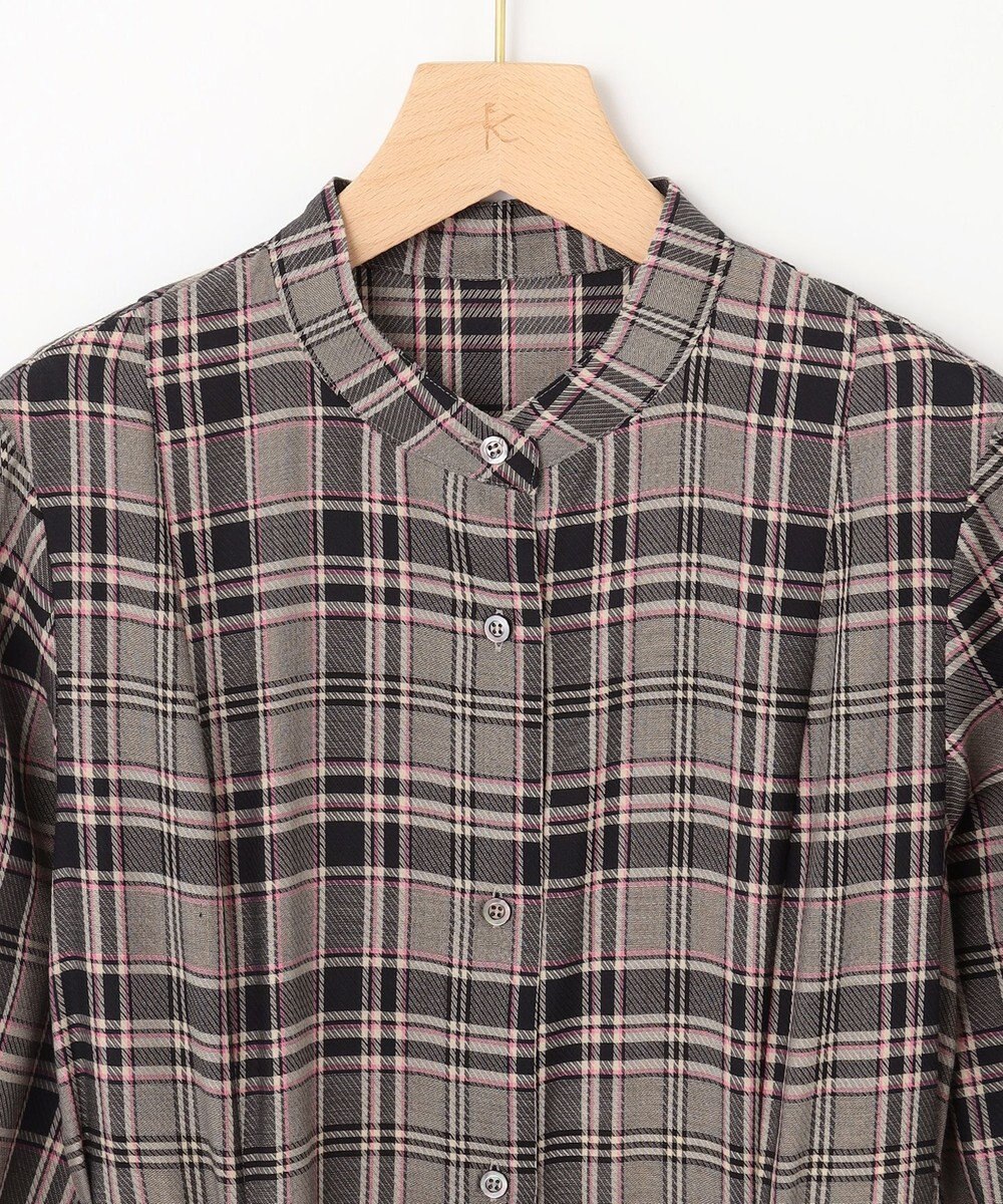 組曲 L シアーツイルチェック ワンピース 