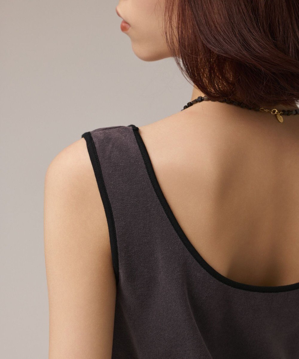 GRACE CONTINENTAL ルーズパーカーsetトップ 