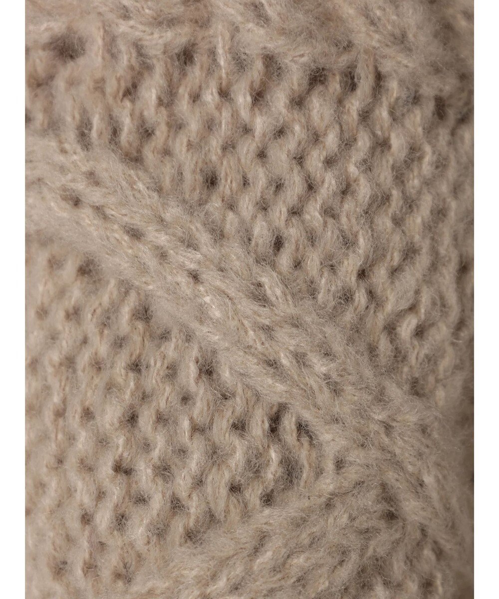 CRAFT STANDARD BOUTIQUE ブラッシングケーブルニット 