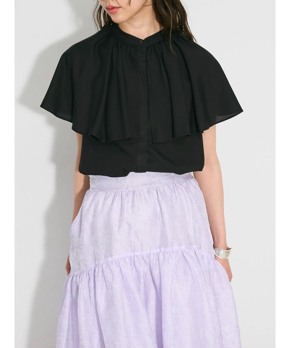 Green Parks ビックカラーナローブラウス 