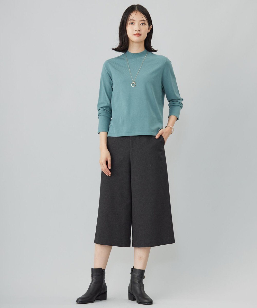 J.PRESS LADIES L 【WEB限定カラーあり・洗える】LANATEC キュロット パンツ 