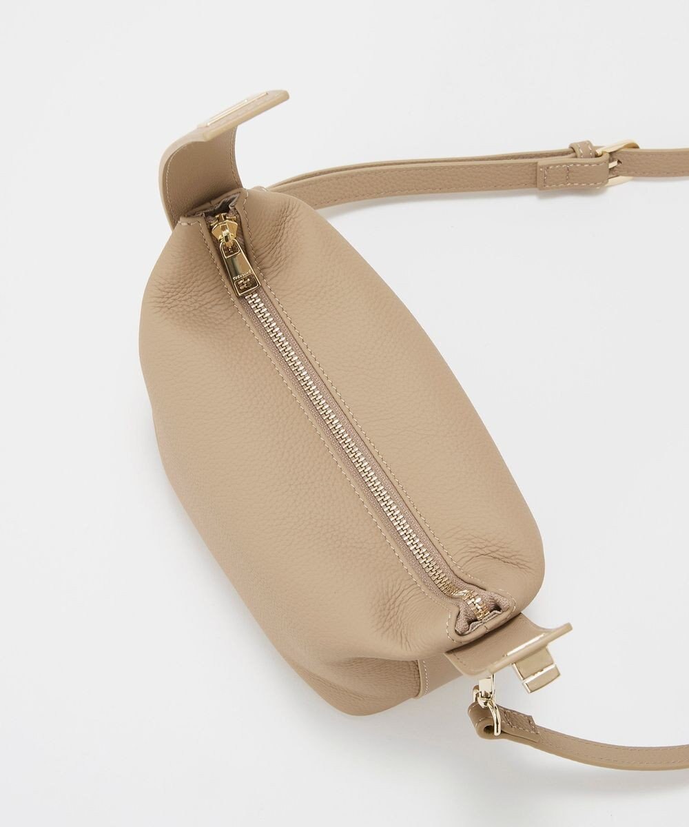 TOPKAPI 【TREASURE TOPKAPI】シュリンクレザー ハンドルオープン ミニ ショルダーバッグ 